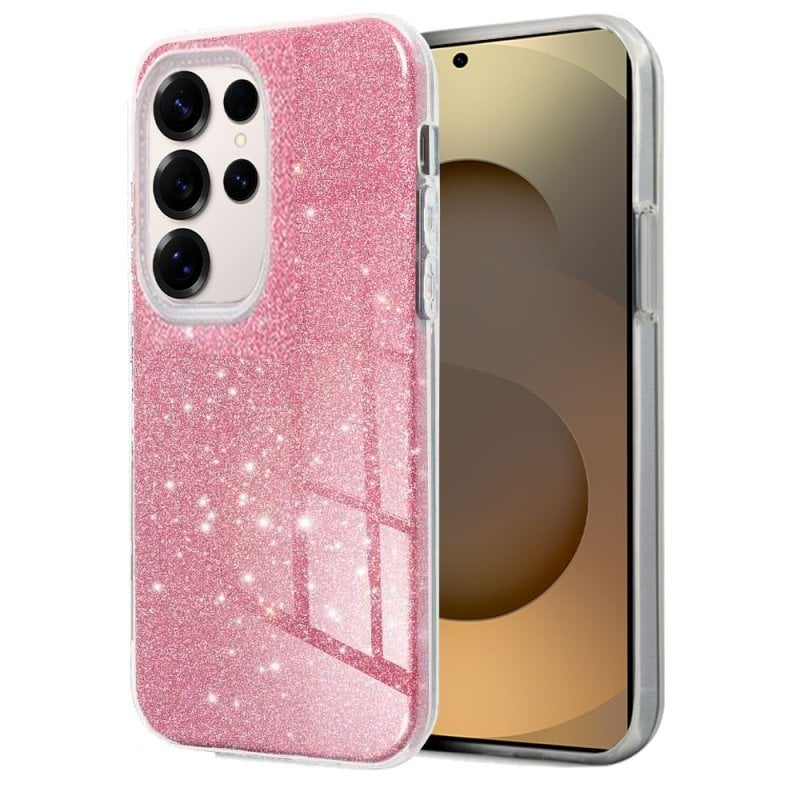 Image of Custodia glitter rosa frossodo per Samsung Galaxy S25 Ultra cod079