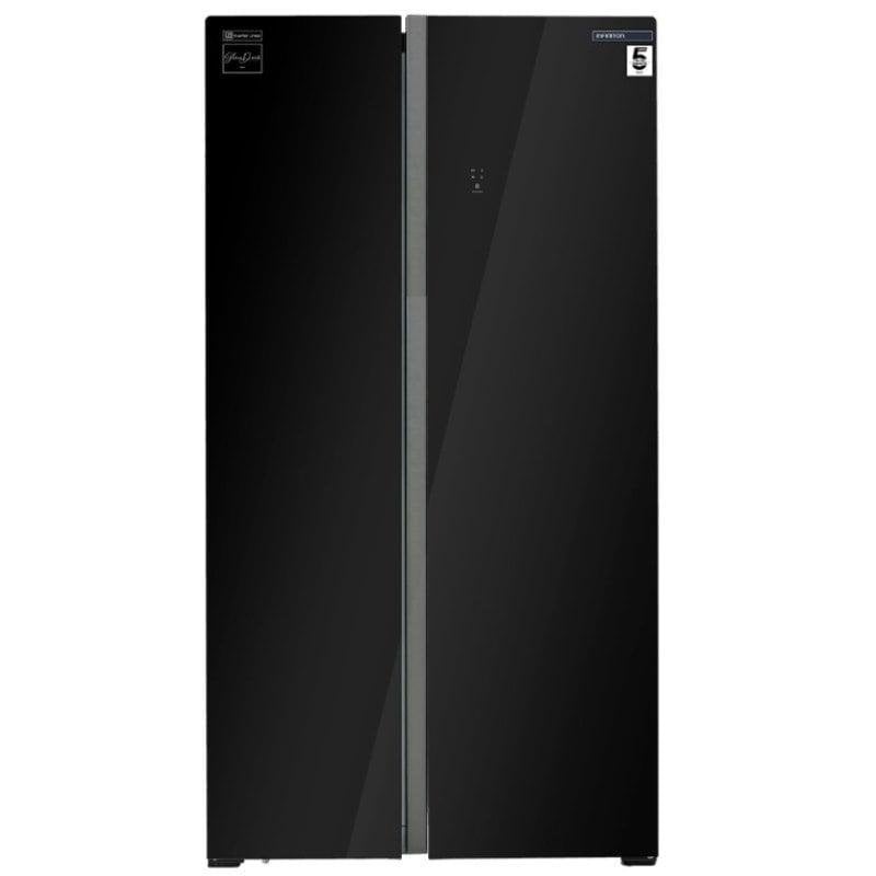 Frigorífico Americano Infiniton SBS-719BGA Total No Frost 177cm 559L E Negro