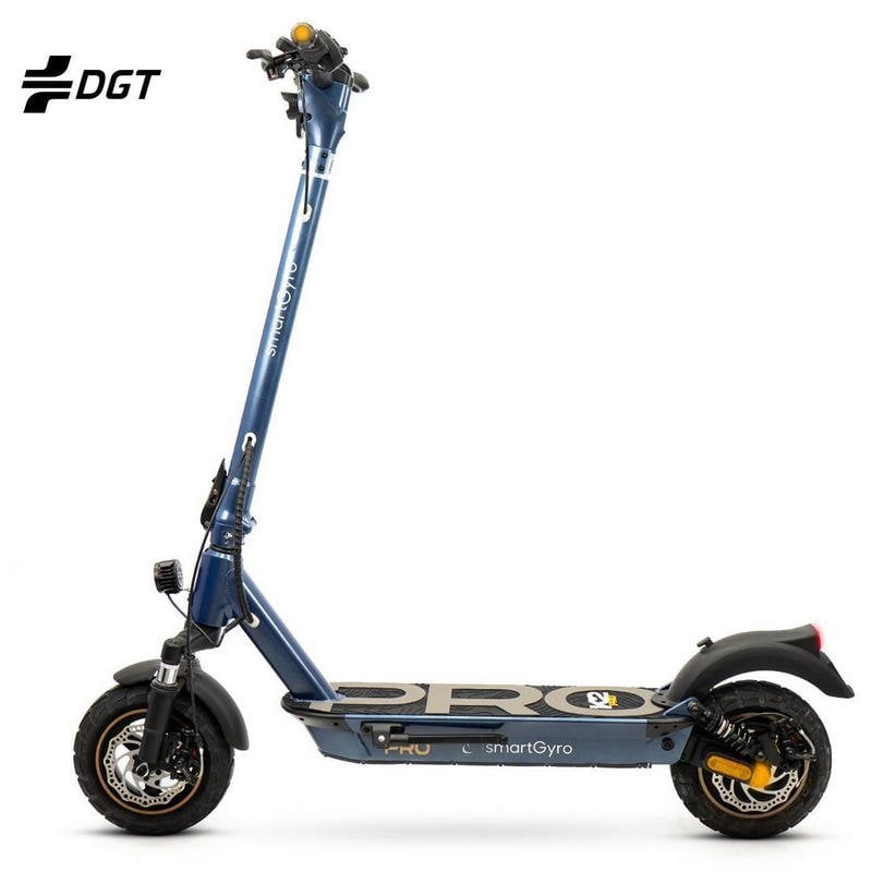 Image of Monopattino elettrico SmartGyro K2 Pro 1000W 10" Blu Certificato DGT