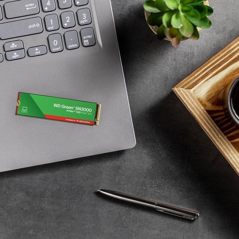 Disco Duro WD Green SN3000 2TB Disco SSD 5000MB/s NVMe PCIe 4.0 M