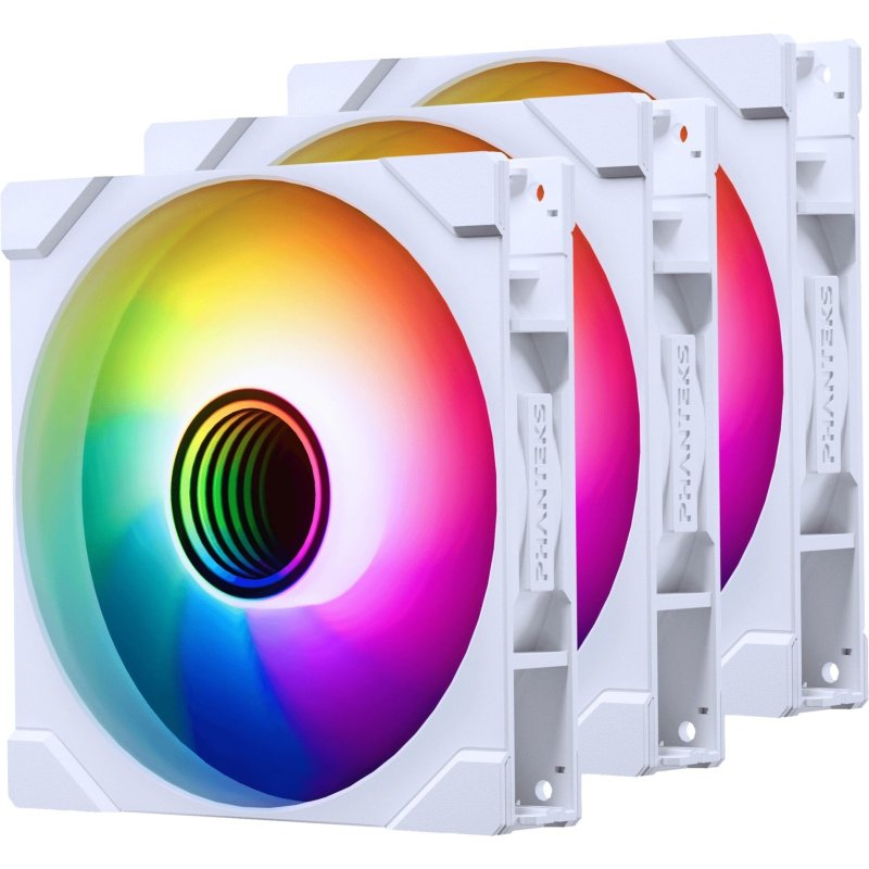 Image of Phanteks M25-140 Gen2 D-RGB PWM Reverse Pack Tripla ventola extra da 140 mm bianca