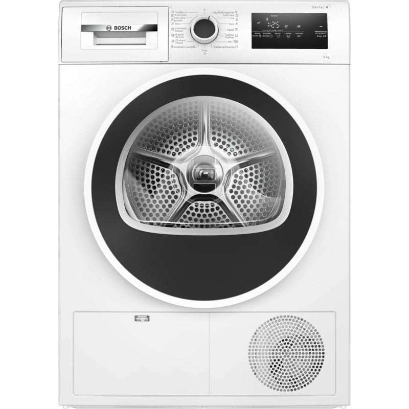Image of Bosch Serie 4 WTR83200ES Asciugatrice a libera installazione Carica frontale 8 kg A++ Bianco cod079