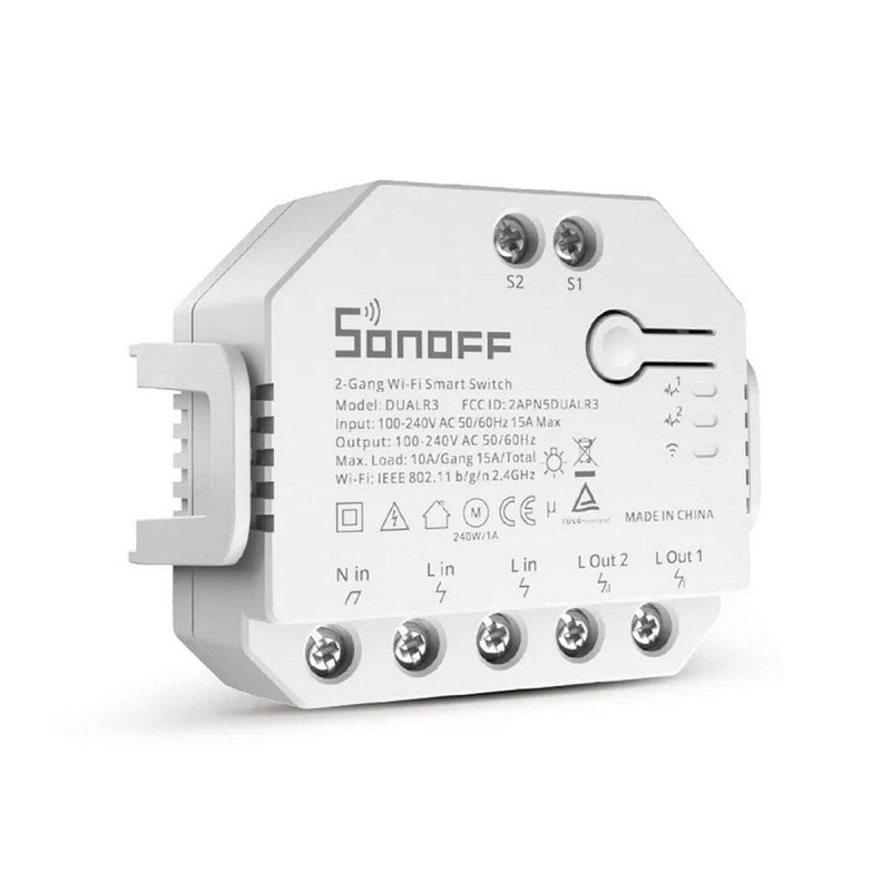 Image of Interruttore intelligente Sonoff Dual R3 Wifi