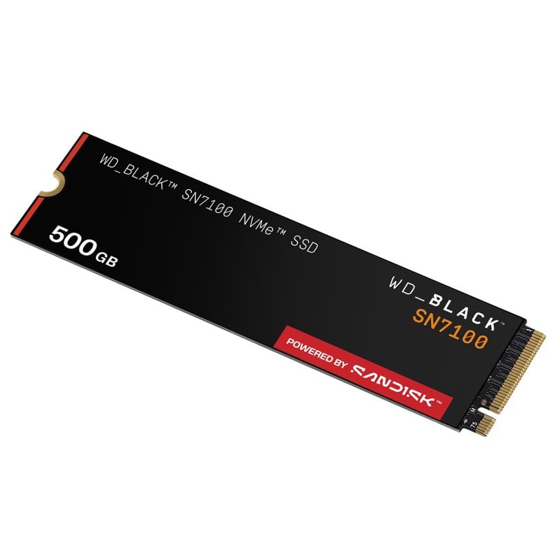 Disco Duro WD BLACK SN7100 500GB Disco SSD 6800MB/s NVMe PCIe 4.0