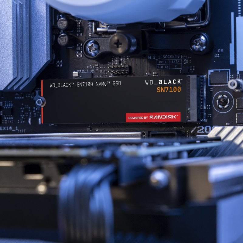 Disco Rígido WD BLACK SN7100 2TB SSD NVMe PCIe 4.0 M.2 Gen4 TLC 3D