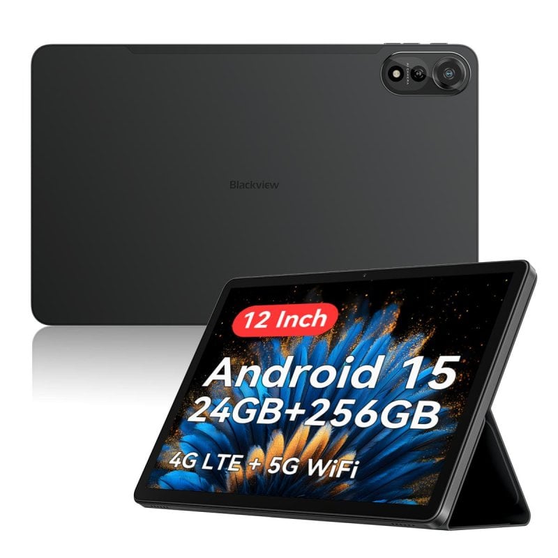 Image of neroview Mega 2 12" FHD+ 2K 8GB/256GB 4G Android 15 Grigio