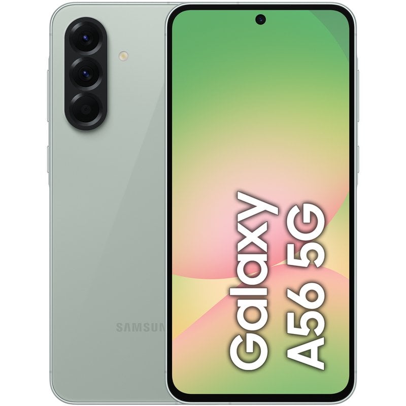 Smartphone Samsung Galaxy A56 5G 8GB/256GB 6.7" Super AMOLED 50MP 5000mAh 45W Android 15 Oliva