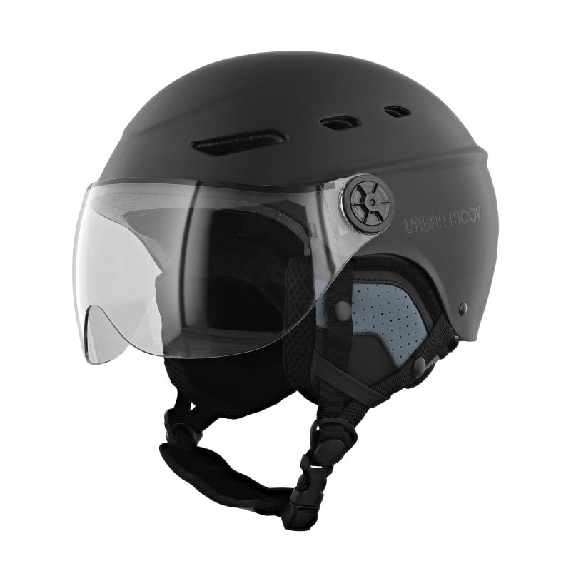 Image of Casco protettivo TnB con visiera per monopattini/skateboard/pattinaggio a rotelle Taglia M/L 55-57cm Nero Omologato