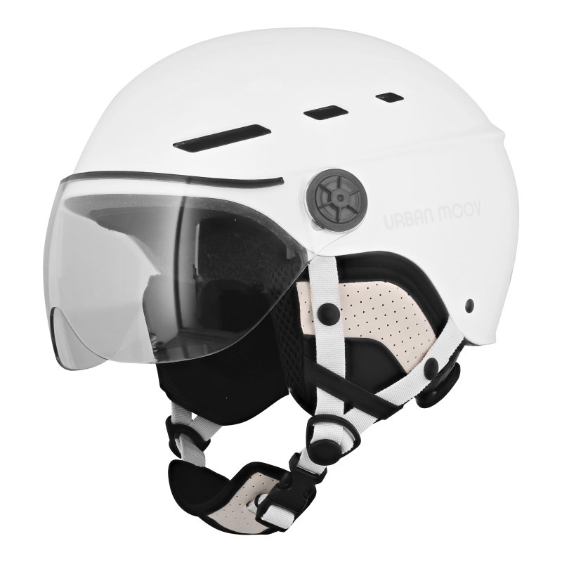 Image of Casco protettivo TnB con visiera per monopattino/skate/pattinaggio a rotelle taglia L/XL 58-61 cm bianco omologato