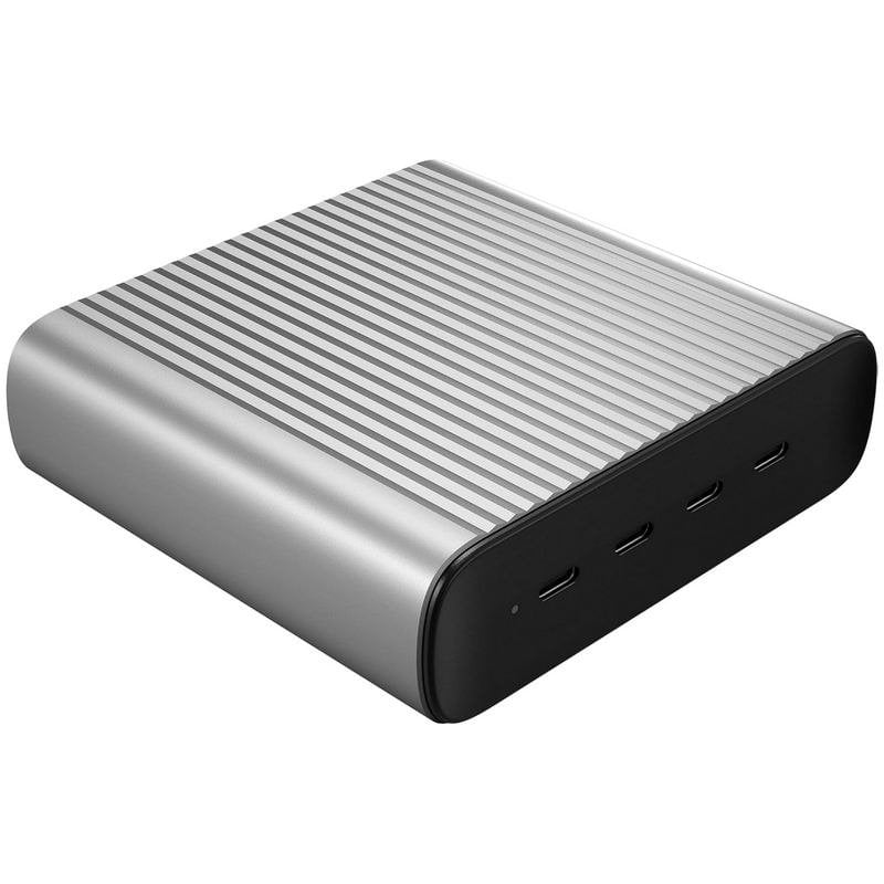 Image of Caricabatterie Hyper HJGAN245-EU HyperJuice 245W GaN con 4 porte USB-C PD - Cavo UE/Regno Unito