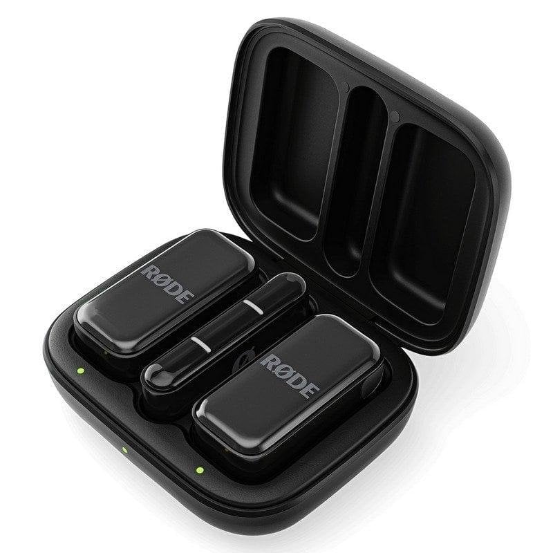 Microfone Rode Wireless Micro Lightning omnidirecional ultracompacto noir