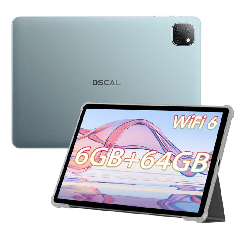 Image of OSCAL Pad 50 WiFi 10.1" 2GB/64GB Tablet Android 13 Blu