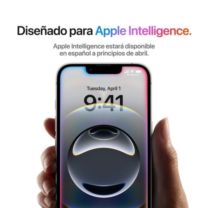 Smartphone Apple iPhone 16e 128GB Negro OLED 6,1