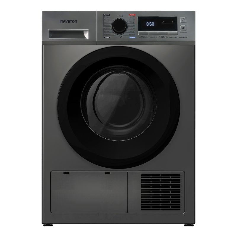 Image of Asciugatrice 8kg Pompa di calore DARK INOX, classe energetica INVERTER A++ cod079
