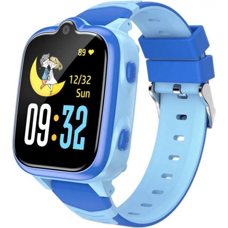 Image of neroview Z10 Kids Smartwatch con pulsante di chiamata SOS e videochiamata 4G Blu