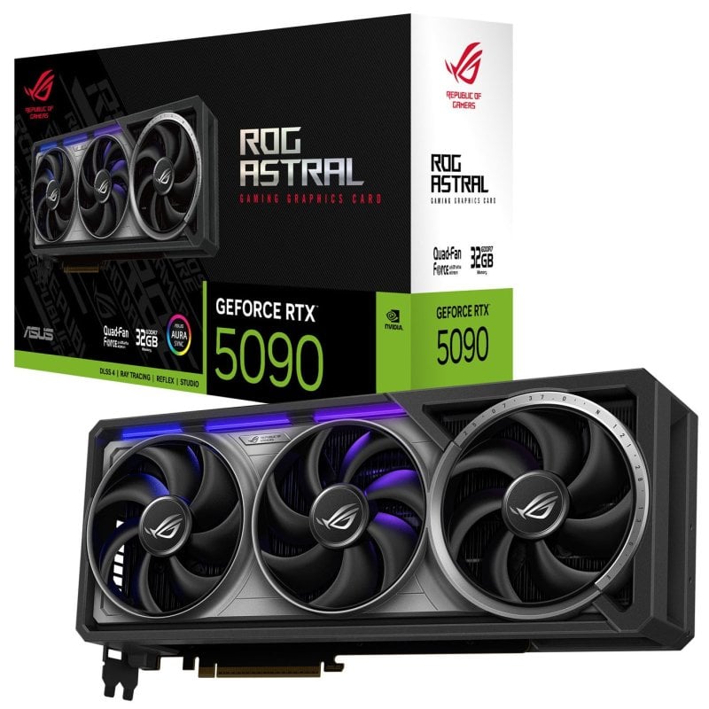 Asus Asus Rog-astral-rtx5090-32g-gaming Scheda grafica Nvidia Asus Asus Rog-astral-rtx5090-32g-gaming Scheda grafica Nvidia