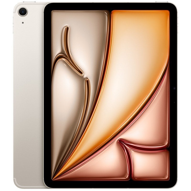 Image of Apple iPad Air 5G Apple M TD-LTE & FDD-LTE 27,9 cm (11") 8 GB Wi-Fi 6E (802.11ax) iPadOS 18 Beige (MCGA4TY/A)