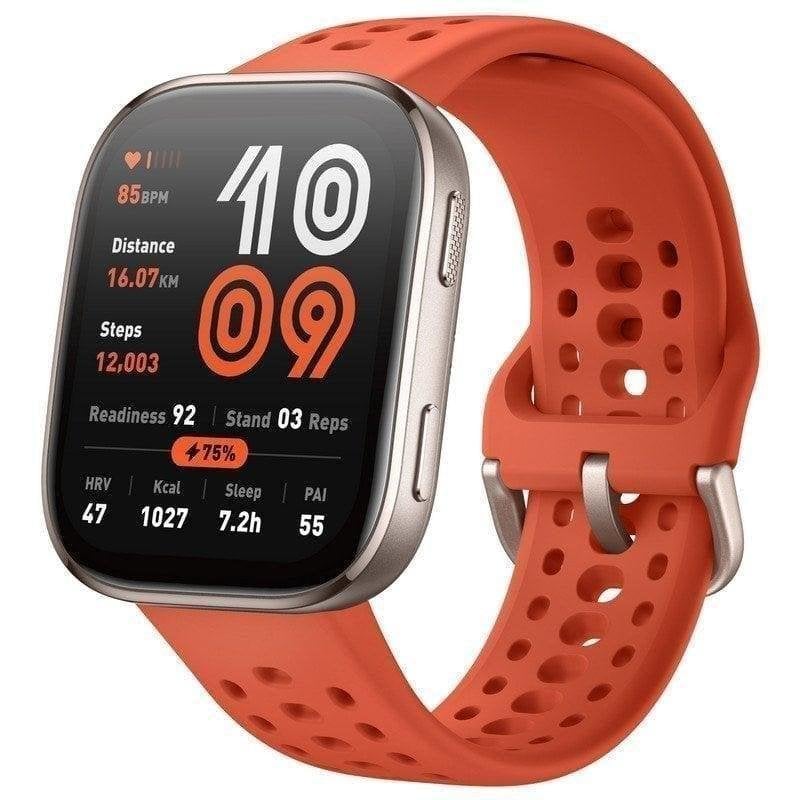 Amazfit Bip 6 Bluetooth GPS 46mm Rouge Résistance 5ATM SpO2 Cardio