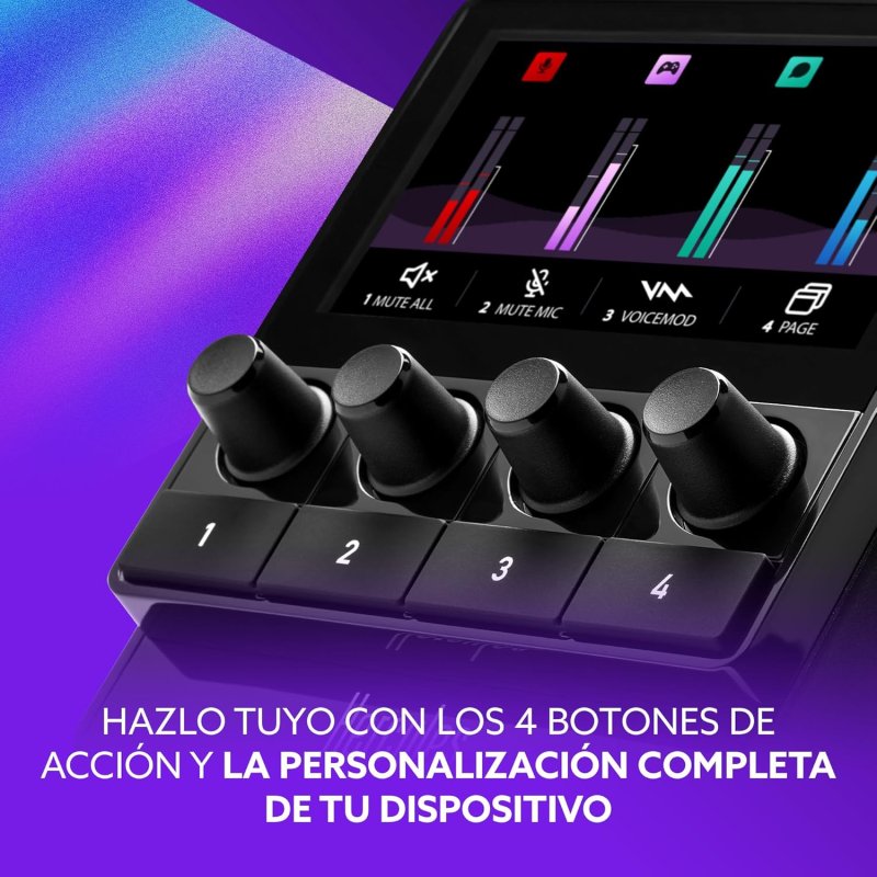 Kit Streaming Hercules Stream Essentials - Contrôleur Stream 200 XLR + Micro HXD-700 + 3 Mois Voicemod Pro
