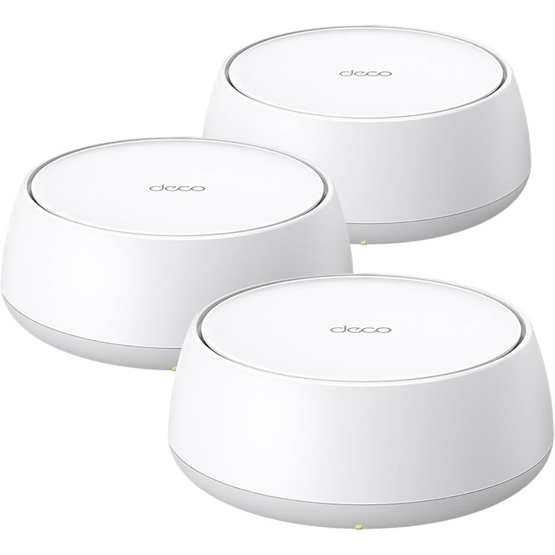 Image of TP-Link Deco BE25 (confezione da 3) - Sistema mesh Wi-Fi 7 Dual Band BE3600 con porte 2.5G