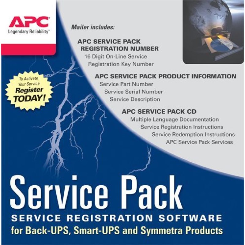 Image of Lapc By Schneider Electric Apc Pour Sua1500i Estensione della garanzia di 3 anni cod079