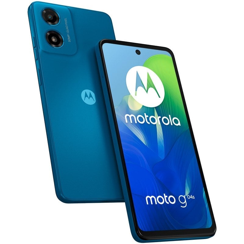Image of Motorola Moto G04s 8GB/128GB Smartphone 6.56" HD+ 50MP 5000mAh Android 14 Blu cod079