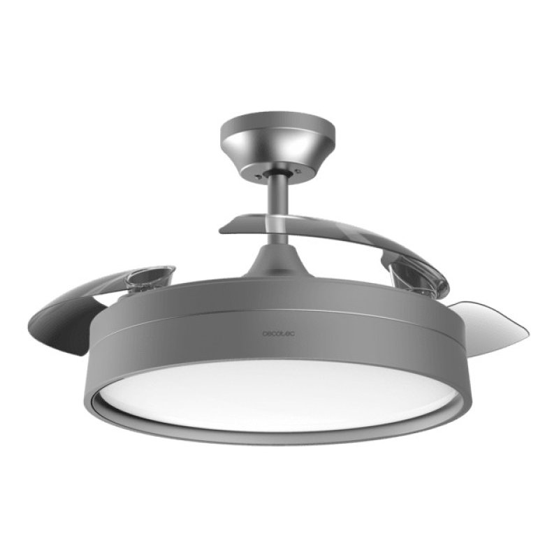 Image of Cecotec Energysilence Aero 4200 Ventilatore da soffitto invisibile in acciaio 35W LED E Grigio