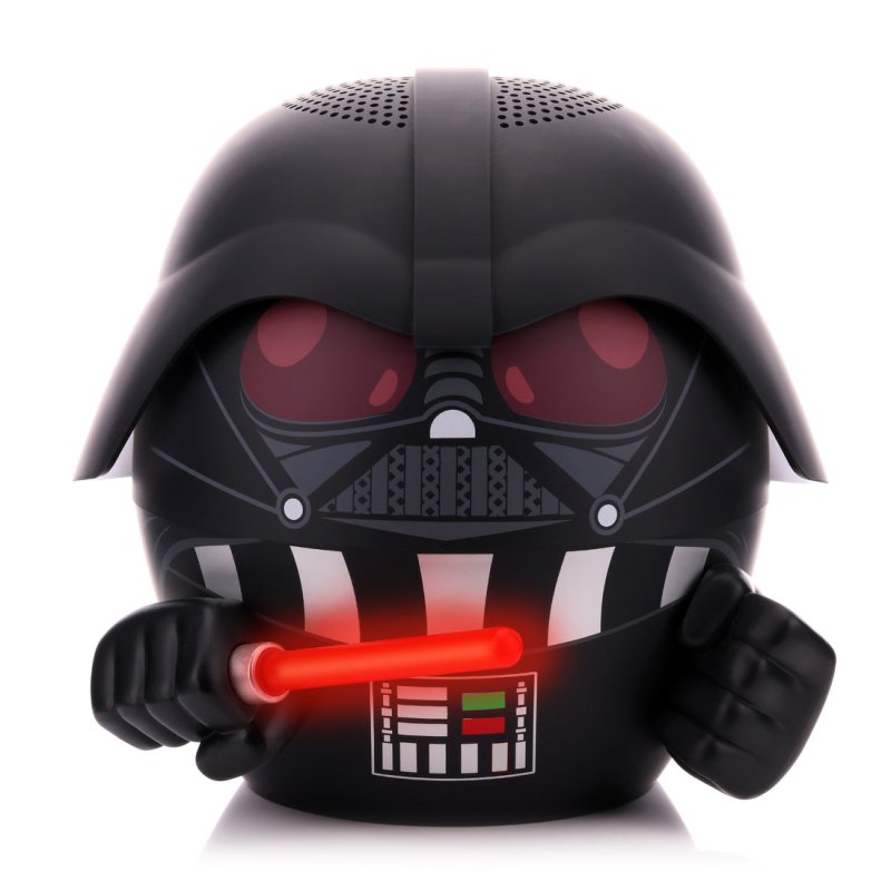 Image of Mini Bitty Boomers Darth Vader Speaker con occhi rossi e spada laser 5 cm