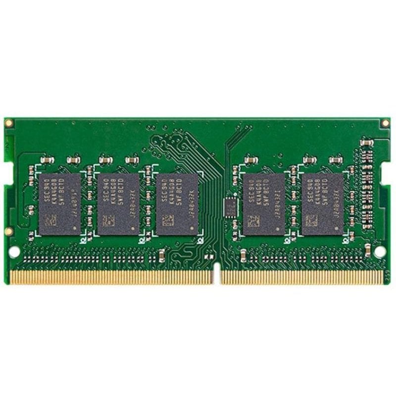 Image of Memoria RAM Synology DDR4 SO-DIMM 8GB ECC D4ES02-8G - Capacità 8GB, Alte Prestazioni e Basso Consumo Energetico - Compatibile con Server Synology e Sistemi NAS - Protezione ECC per una Maggiore Affidabilità dei Dati