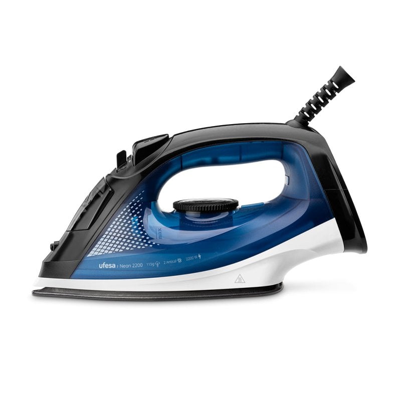 Image of Ferro da stiro a vapore Ufesa Neon 2200 2200W Blu cod079