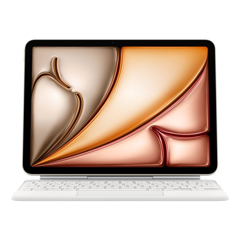 Image of Apple Magic Keyboard, custodia con tastiera per iPad Air M3 da 11 pollici, spagnolo, bianco cod079