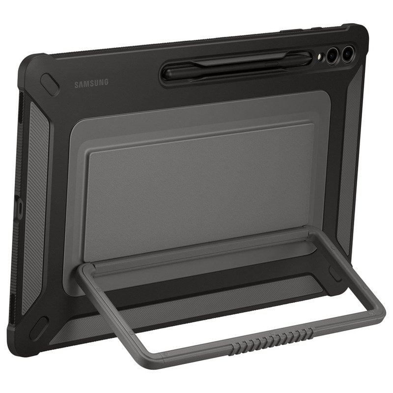 Image of Custodia Samsung Rugged Outdoor con supporto in nero per Galaxy Tab S9 Ultra / Tab S9 Ultra 5G