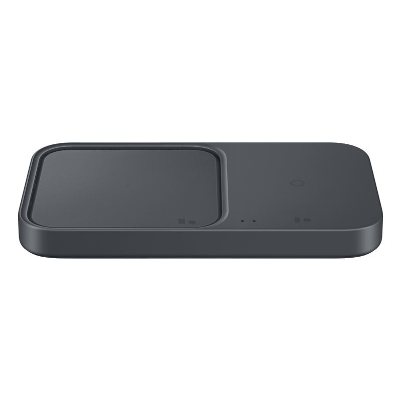 Image of Caricabatterie wireless super veloce Samsung Duo Caricabatterie wireless ultraveloce da 15 W max. USB-C grigio scuro