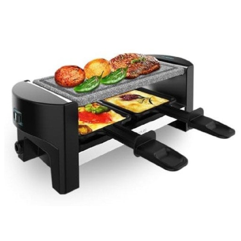 Image of Cecotec Cheese-grill 3200 Pocket Allstone Raclette Machine 320 W Nero