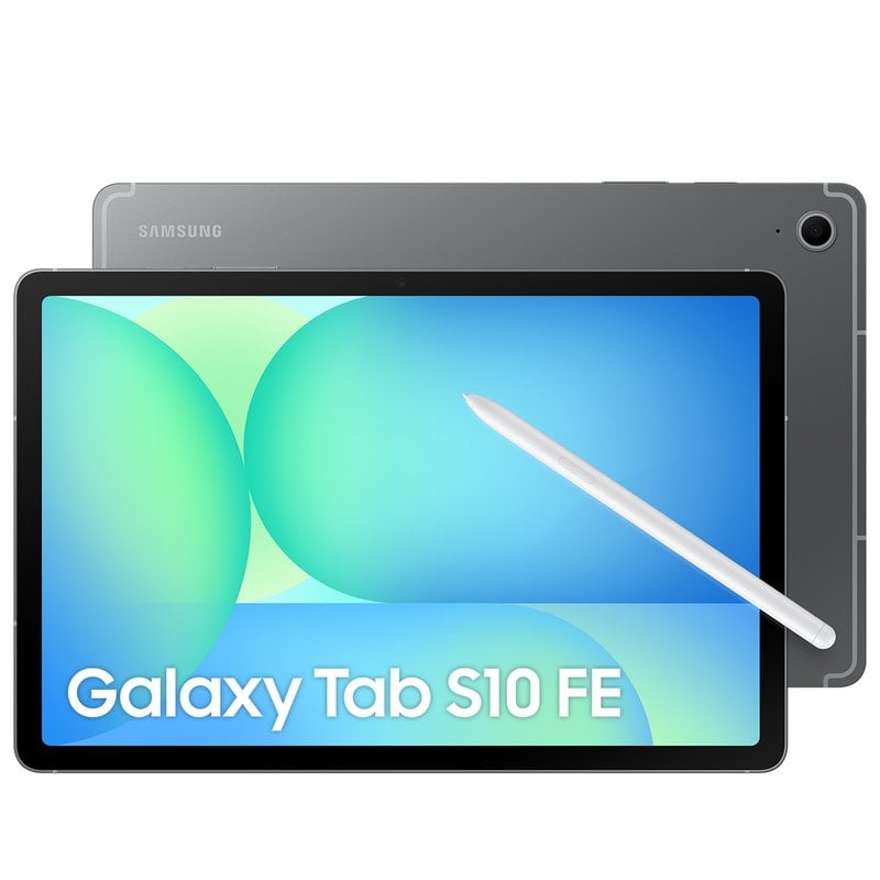 Image of Samsung Galaxy Tab S10 FE 5G 10.9" WUXGA+ 12GB/256GB 8000mAh 45W Android 15 Grigio cod079