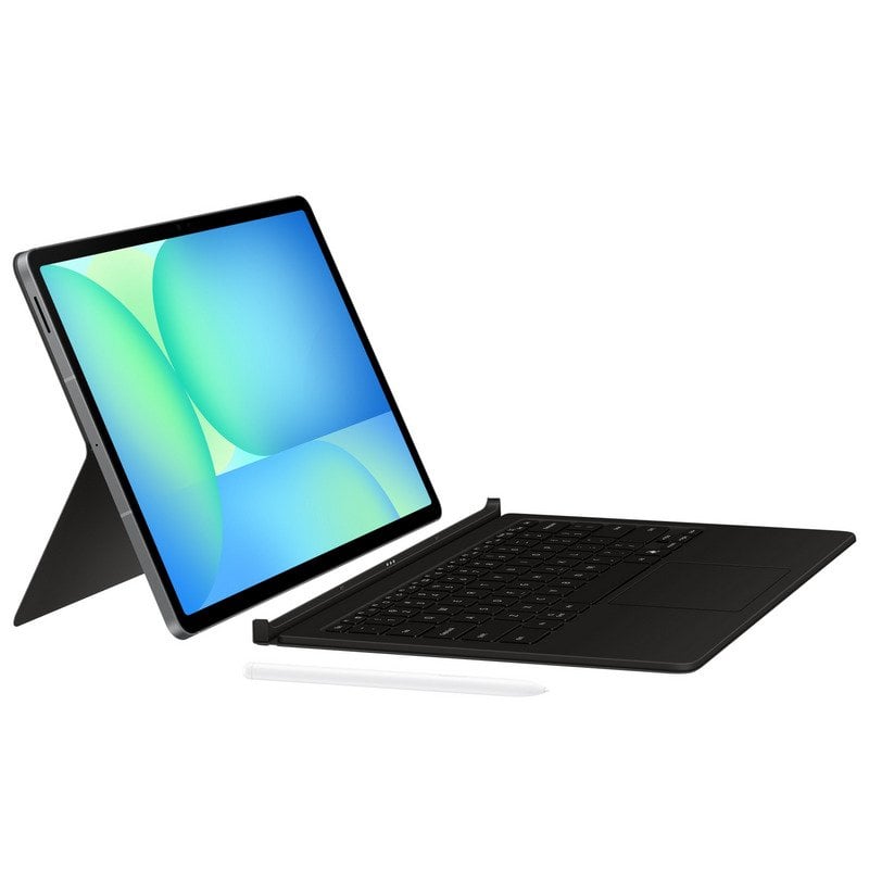 Image of Custodia con tastiera Samsung Book Cover AI per Galaxy Tab S10 FE Plus, nera cod079