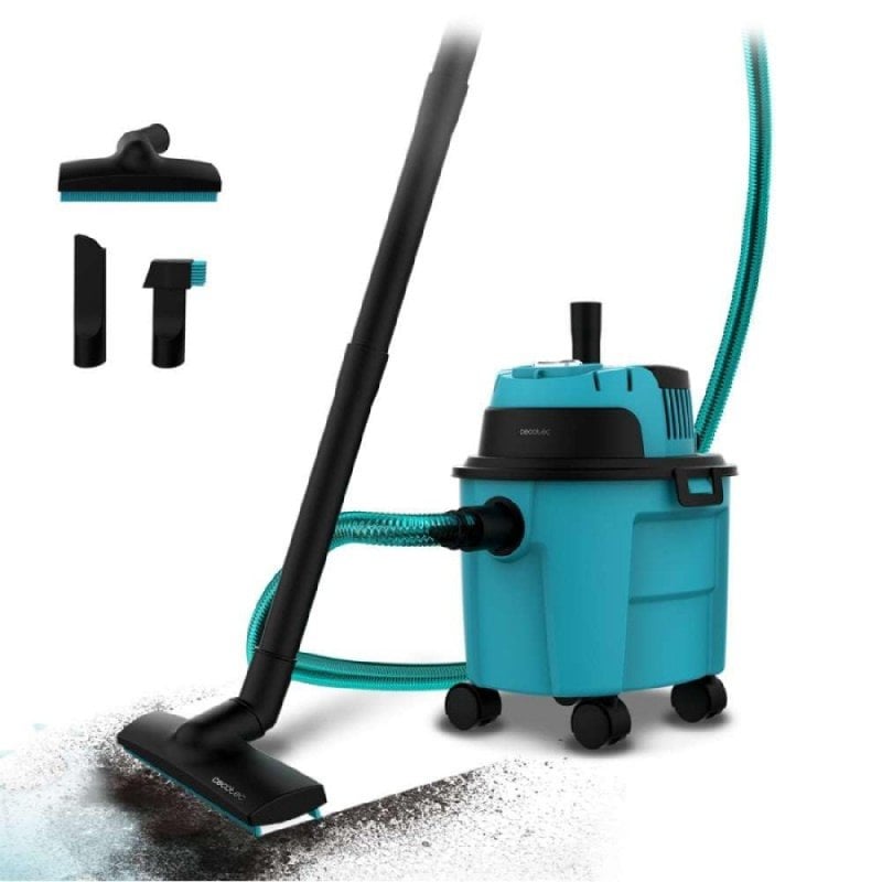 Image of Cecotec Conga Rockstar Aspirapolvere compatto per giardino umido e secco 10L 1000W Blu cod079