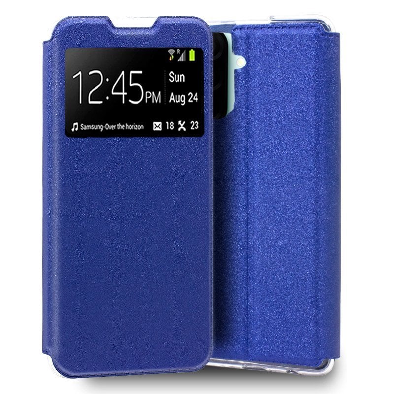 Image of Custodia Flip Cover COOL per Samsung Galaxy A26 5G Blu Semplice