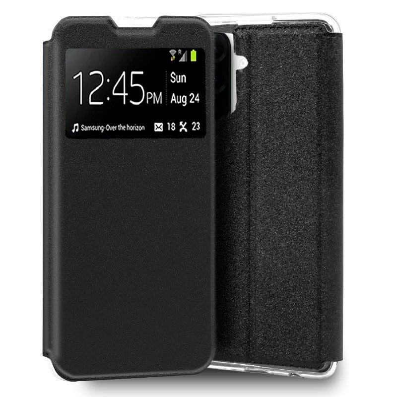 Image of Custodia Flip Cover COOL per Samsung Galaxy A36 5G Nero semplice