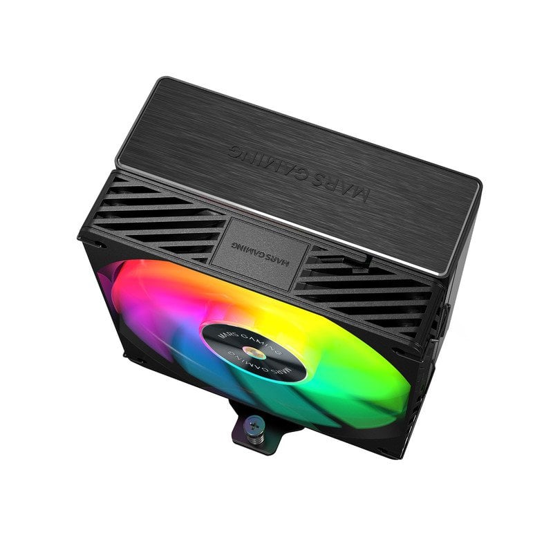 MARS GAMING MCPU-X5ARGB, CPU Cooler 280W TDP, 5x HCT-Heatpipes New