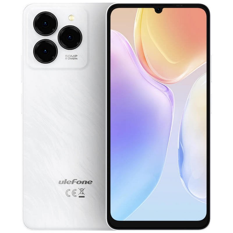 Image of Smartphone Ulefone Note 20 Pro 6,75" 4 GB/128 GB Doppia SIM 4G 6000 mAh Android 14 Bianco cod079