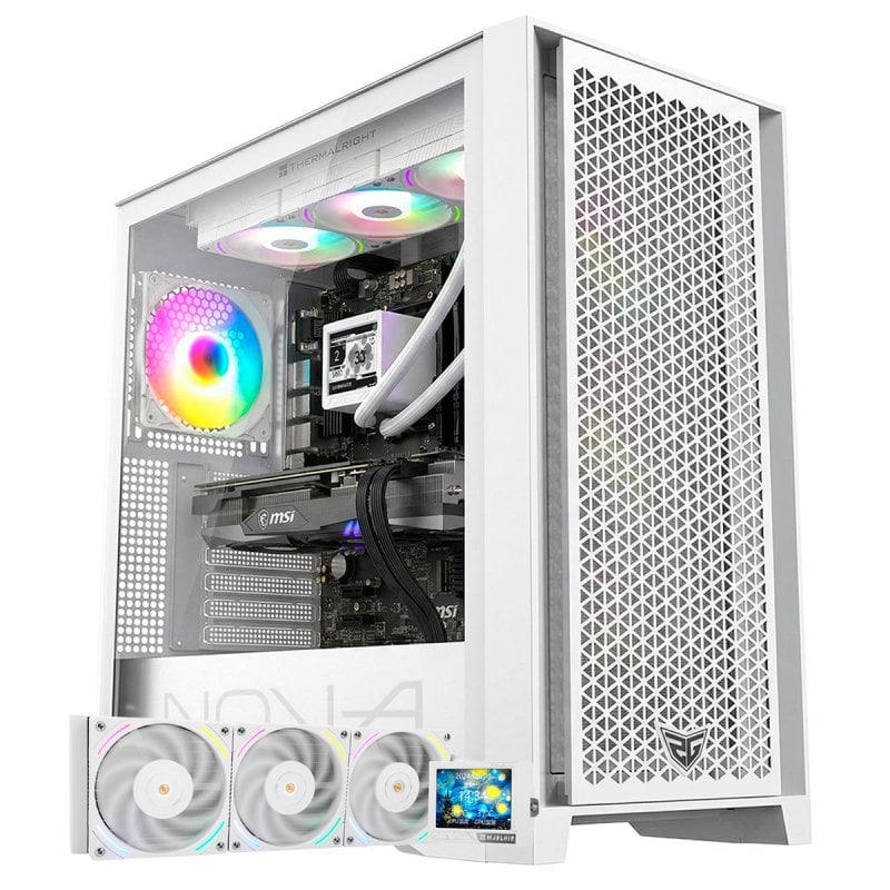 PC Racing D5 Equinox Gaming AMD Ryzen 5 7600X/64 GB/2 TB SSD/RX 9070 XT + Windows 11