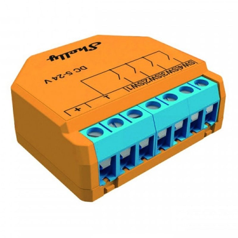 Image of Modulo interruttore Shelly I4 DC Plus Wifi/BT cod079