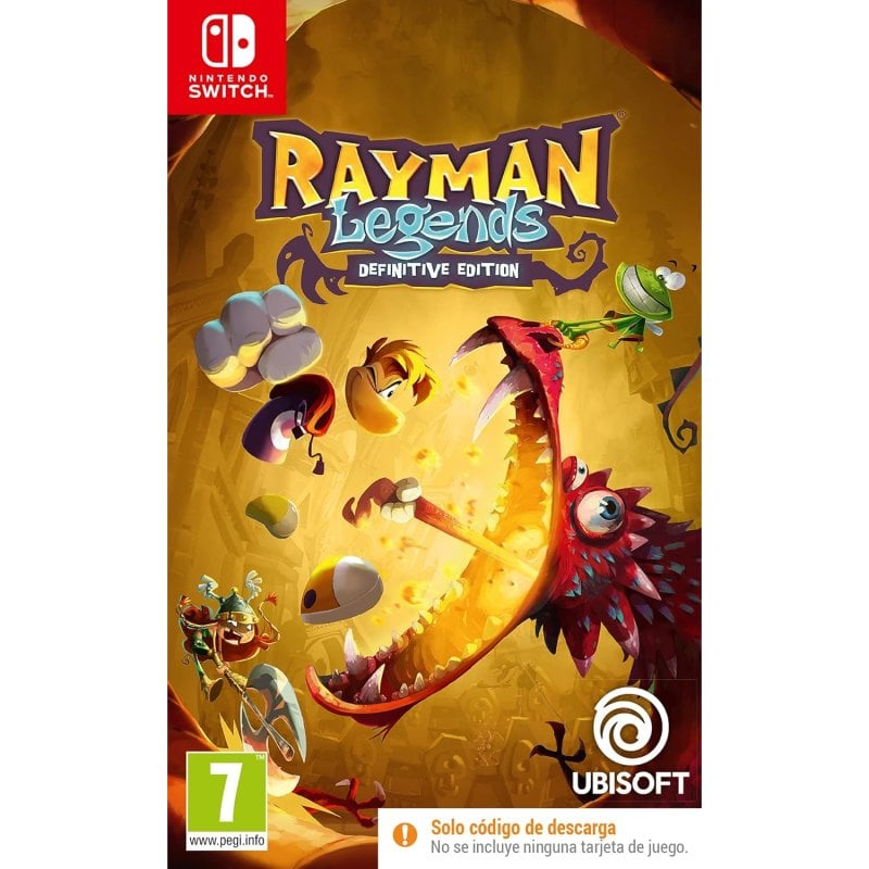 Image of Rayman Legends: Definitive Edition Codice in una scatola Nintendo Switch cod079