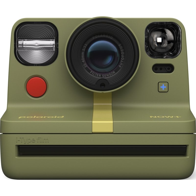 Appareil photo instantané analogique USB-C Polaroid Now+ Gen 2, vert forêt