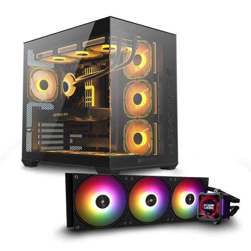Image of PC Racing D5 Highlander Gaming AMD Ryzen 5 7600X/64 GB/2 TB SSD + 2 TB/RTX 5080 + Windows 11 cod079