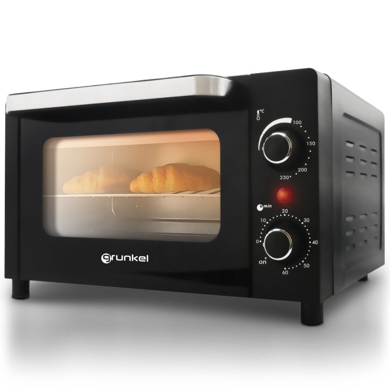 Image of Grunkel HR-10MINI Mini forno elettrico multifunzione da tavolo 10L 1600W Nero cod079