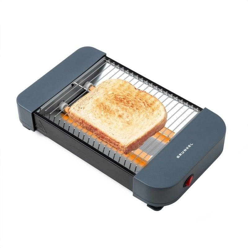Platte broodrooster Grunkel TSP-MINISIZE 1 of 2 sneetjes 300 W Grijs