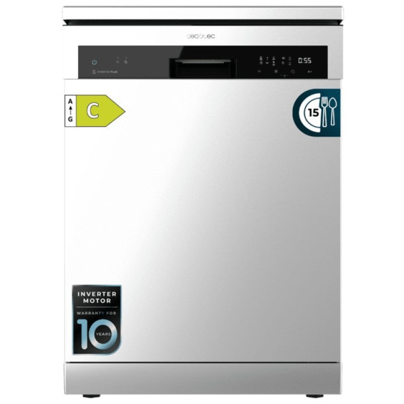 Image of Cecotec Bolero Aguazero 6500 Lavastoviglie 60cm 15 Coperti 6 Programmi C Acciaio Inox cod079
