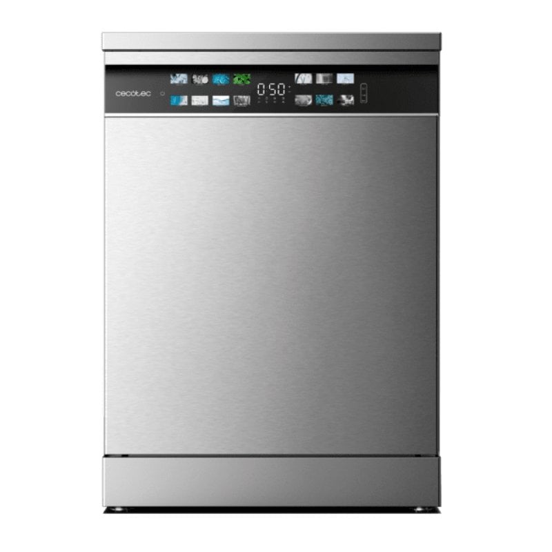 Image of Cecotec Bolero Aguazero 6700 60cm 15 coperti Classe B lavastoviglie in acciaio inox cod079